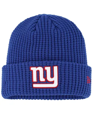 Youth Boys New Era Royal New York Giants Prime Cuffed Knit Hat
