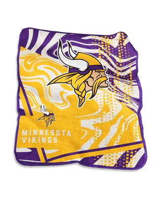 Minnesota Vikings 50" x 60" Swirl Raschel Throw Blanket