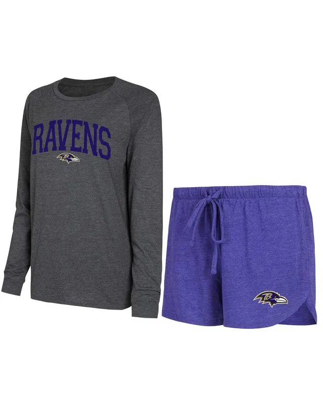 Women's Concepts Sport Purple Baltimore Ravens Gauge Allover