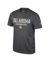 Men's Colosseum Charcoal Oklahoma Sooners Oht Military-Inspired Appreciation T-shirt