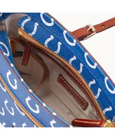 Women's Dooney & Bourke Indianapolis Colts Signature Small Zip Crossbody Purse