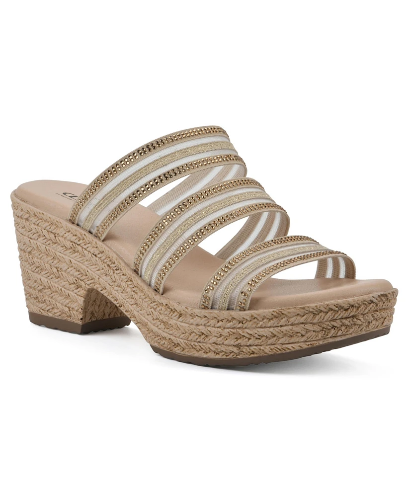 Cliffs by White Mountain Bianna Cork Wedge