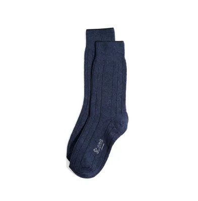 Stems Women's Lux Italian Wool Cashmere Crew Socks Gift Box