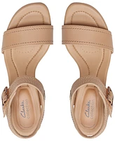 Clarks Women's Desirae Coast Ankle-Strap Sandals