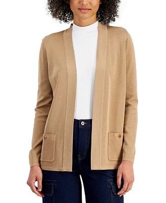 Anne Klein Malibu Open-Front Cardigan