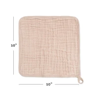 Comfy Cubs Muslin Washcloths, Pack of 10 with Gift Box