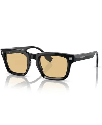 Burberry Men's Low Bridge Fit Sunglasses BE4403F