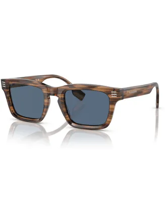 Burberry Men's Low Bridge Fit Sunglasses BE4403F