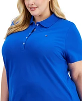 Tommy Hilfiger Plus Short-Sleeve Polo Shirt