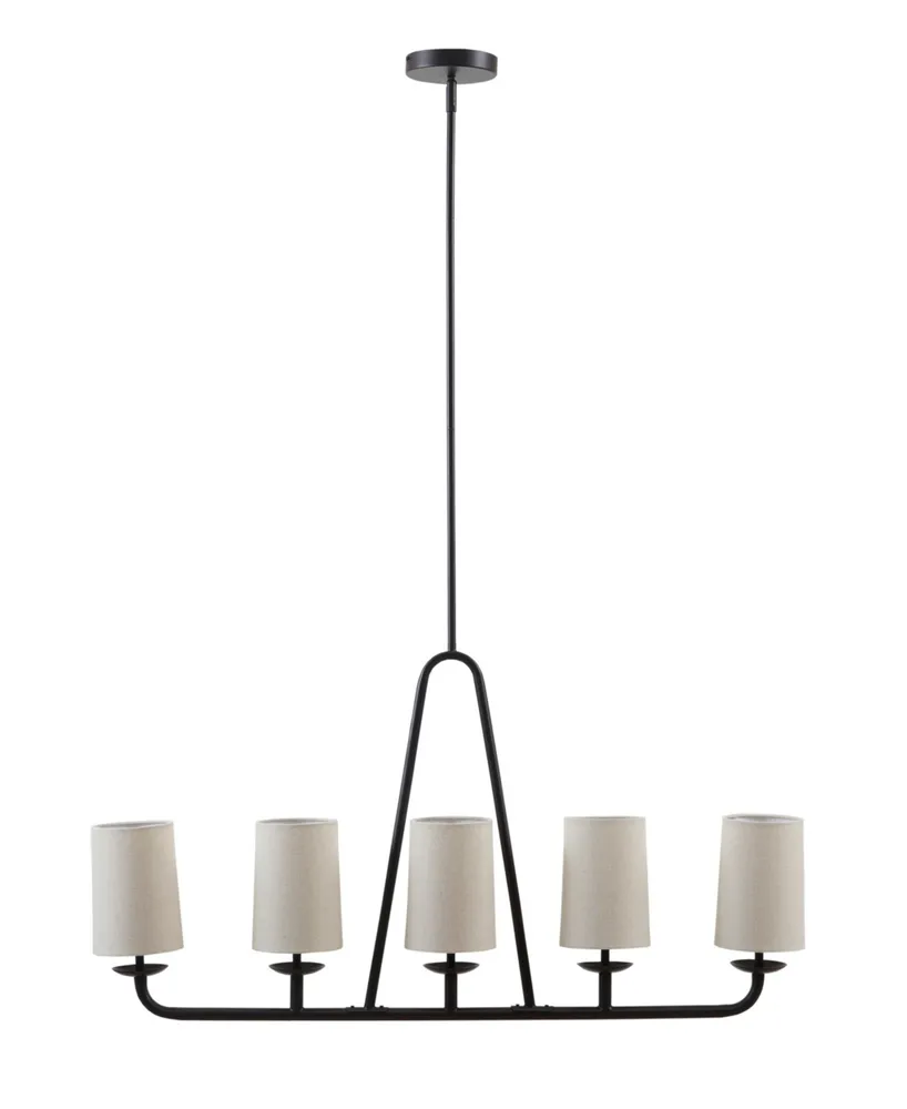 Ink+Ivy Serenitie 5-Light Linear Chandelier