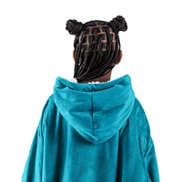 Bare Homey B-Cozy Youth Sherpa Fleece Wearable Blanket