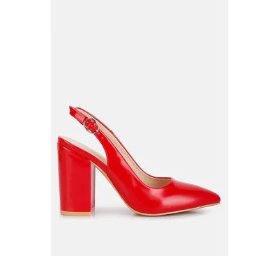 Womens dalaney slingback high block sandals