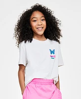 Nike Big Girls Sportswear Printed Crewneck T-Shirt