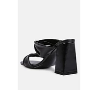 Women's Hot Mess Puffy Block Heel Sandals