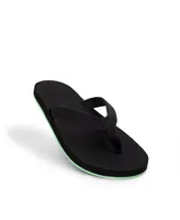 Indosole Men's Men s Flip Flops Sneaker Sole