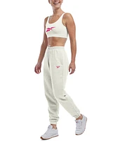 Reebok Women's Drawstring French Terry Jogger Sweatpant