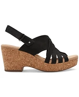 Clarks Women's Giselle Ivy Wedge Sandals