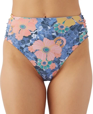 O'Neill Juniors' Jadia Floral Long Beach Bikini Bottoms