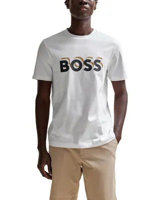 Boss by Hugo Men's Logo Regular-Fit T-shirt