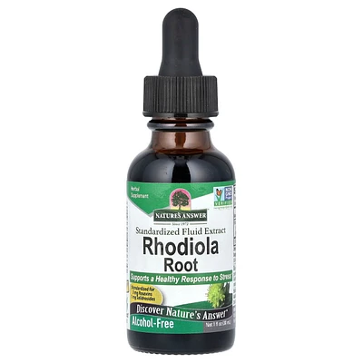 Nature's Answer Rhodiola Root Standardized Fluid Extract Alcohol-Free 1 000 mg - 1 fl oz