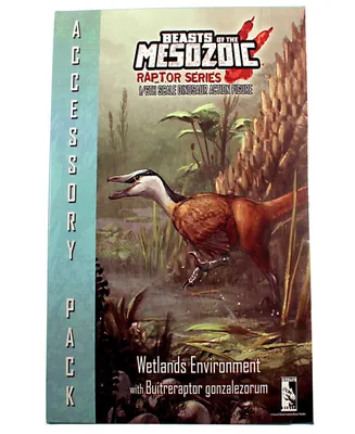 Beasts of the Mesozoic Wetlands Environment with Buitreraptor G Figure Set