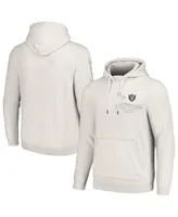 Men's Tommy Bahama White Las Vegas Raiders Home Game Pullover Hoodie