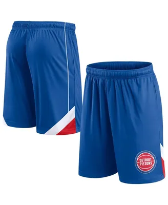 Men's Fanatics Blue Detroit Pistons Slice Shorts