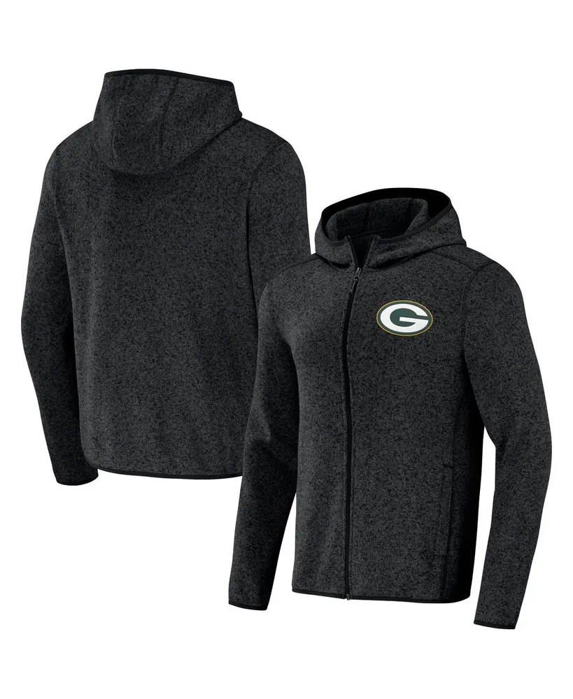 Men's Nfl x Darius Rucker Collection by Fanatics Black Green Bay Packers Fleece Pullover Hoodie