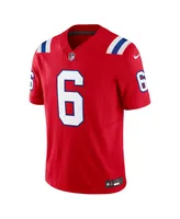 Men's Nike Christian Gonzalez Red New England Patriots Vapor F.u.s.e. Limited Jersey