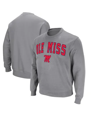 Colosseum Men's Ole Miss Rebels Arch & Logo Pullover Sweatshirt