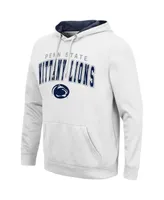 Men's Colosseum White Penn State Nittany Lions Resistance Pullover Hoodie