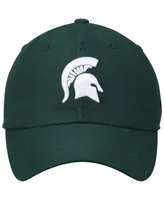 Men's Top of the World Green Michigan State Spartans Primary Logo Staple Adjustable Hat