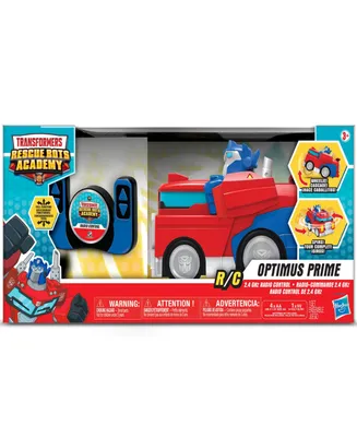 Transfomers Rescue Bots Academy Optimus Prime Rc Car