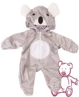 Gotz One Piece Koala Bear Costume Pajama Sleeper