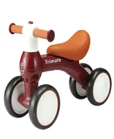 Trimate Wine Red Baby Walker Balance Bike