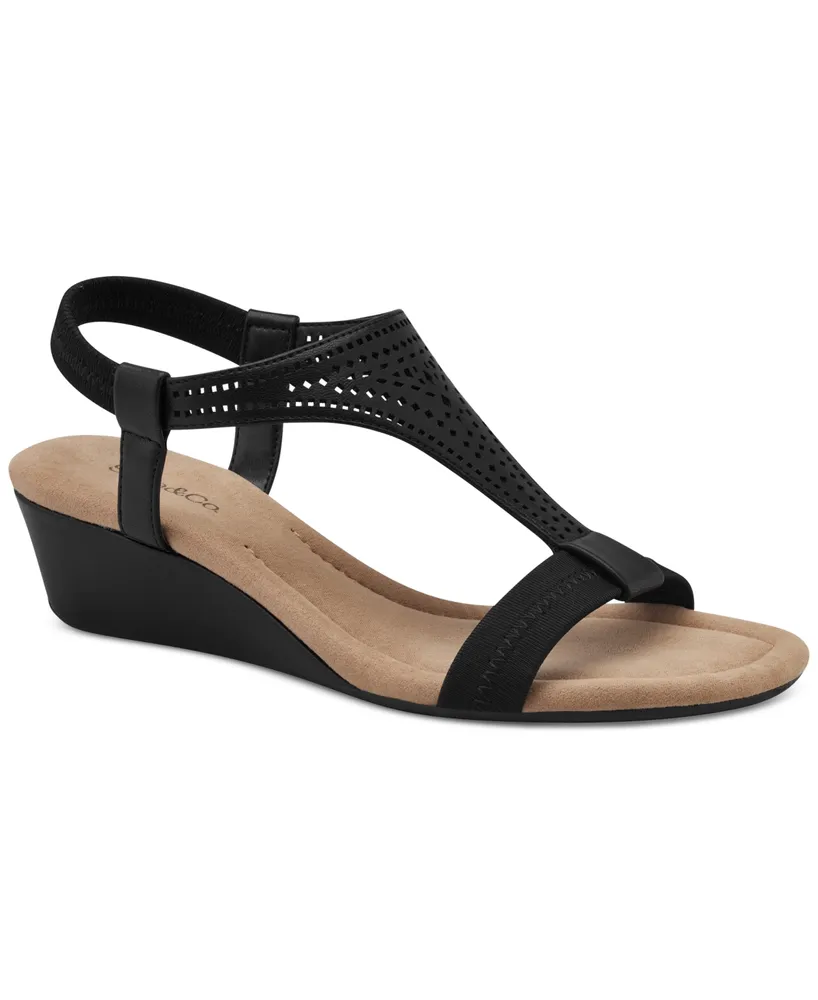 Style & Co Women's Step N Flex Vacanzaa Wedge Sandals, Created for Macy's