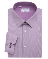 Duchamp London Men's Micro Gingham Dress Shirt