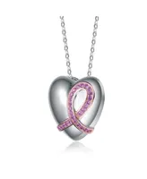 Gigi Girl Teens Two Tone with Infinity Pink Cubic Zirconia Heart Necklace