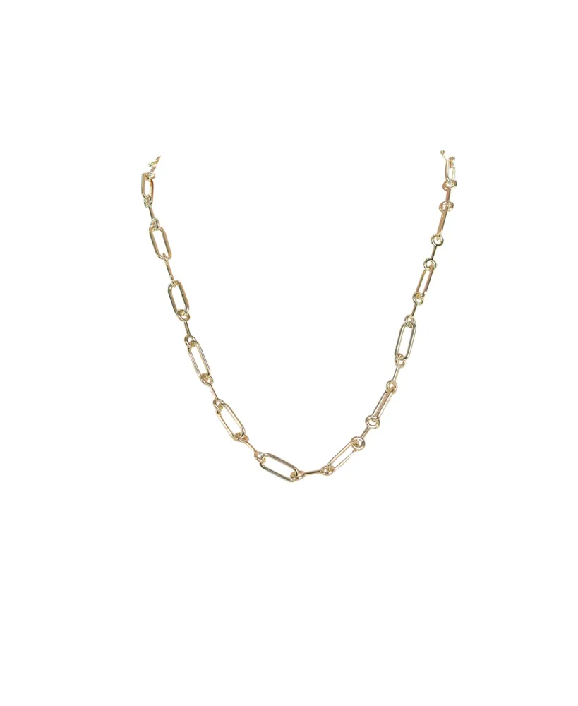 Gigi Girl Elegant Teens/Young Adults 14K Gold Plated Chain Necklace