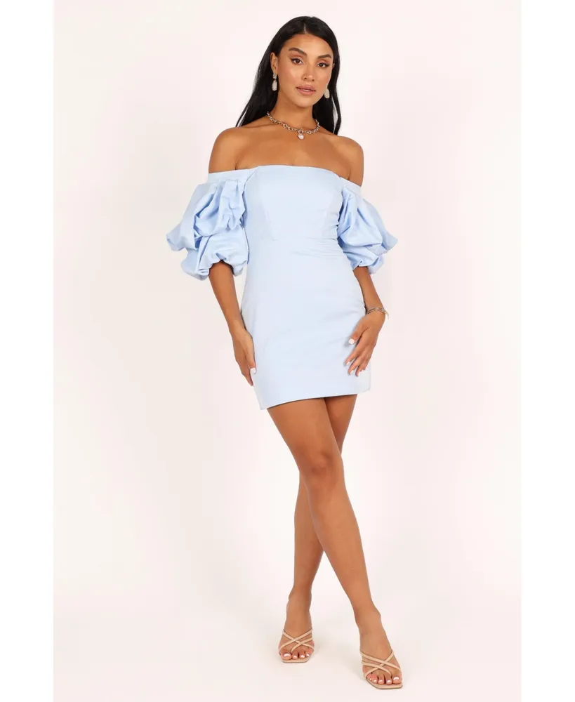 Fern Puff Sleeve Mini Women's Dress