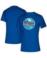 Men's adidas Royal Kansas Jayhawks Maui Strong Creator T-shirt