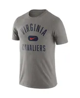 Men's Nike Heathered Gray Virginia Cavaliers Team Arch T-shirt