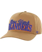 Men's '47 Brand Tan New York Islanders Barnes Hitch Adjustable Hat