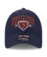 Men's New Era Navy Chicago Bears Outline 9FORTY Snapback Hat