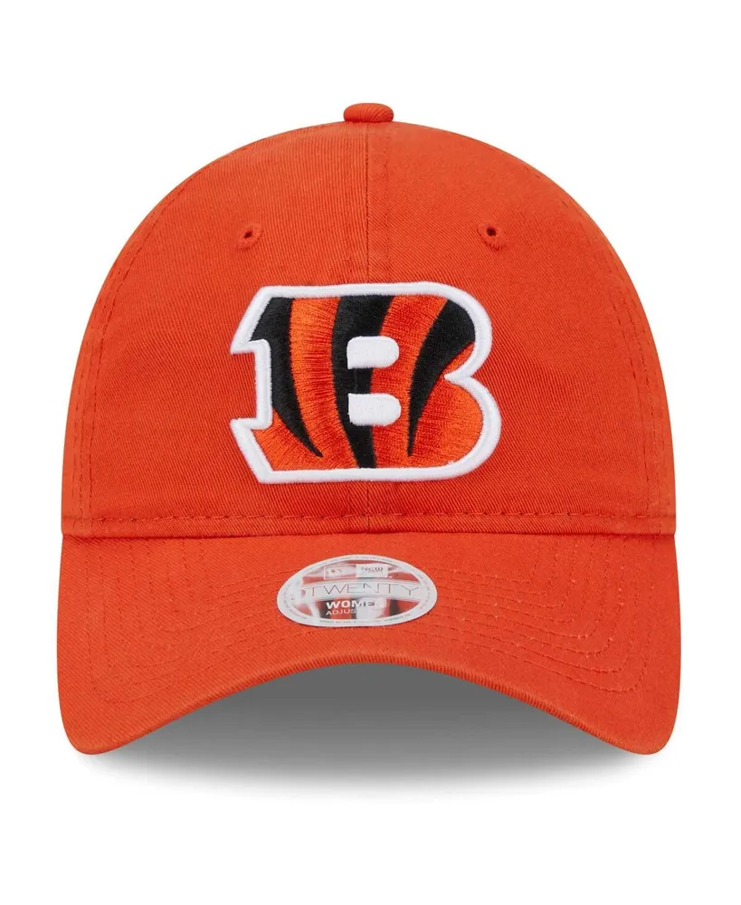 Women's New Era Orange Cincinnati Bengals Main Core Classic 2.0 9TWENTY Adjustable Hat