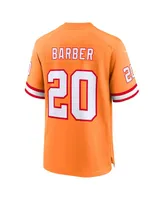 Big Boys Nike Ronde Barber Orange Tampa Bay Buccaneers Retired Player Game Jersey