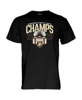 Men's Blue 84 Black Army Knights 2023 Commander-in-Chief's Trophy Winner T-shirt