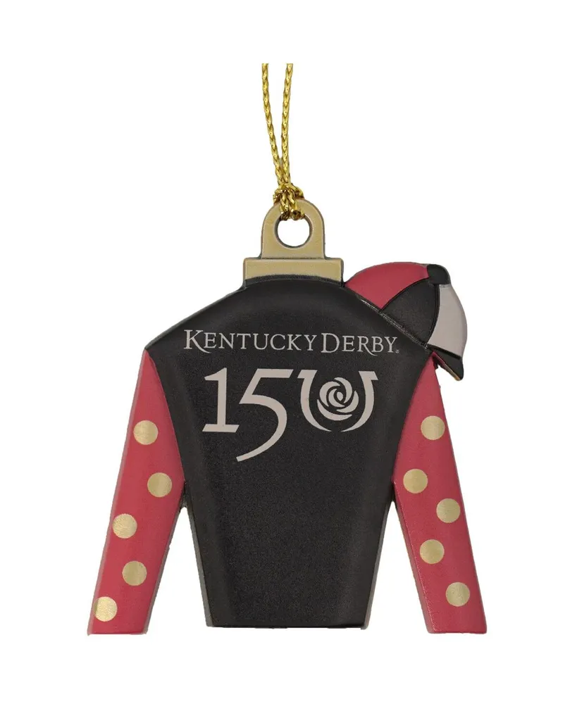 Indiana Metal Craft Kentucky Derby 150 Jockey Silks Ornament