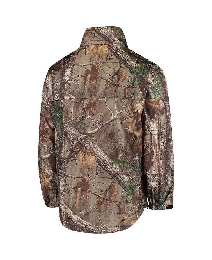 Men's Dunbrooke Realtree Camo Cincinnati Bengals Circle Sportsman Water-Resistant Packable Full-Zip Jacket