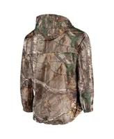 Men's Dunbrooke Realtree Camo Cincinnati Bengals Circle Sportsman Water-Resistant Packable Full-Zip Jacket